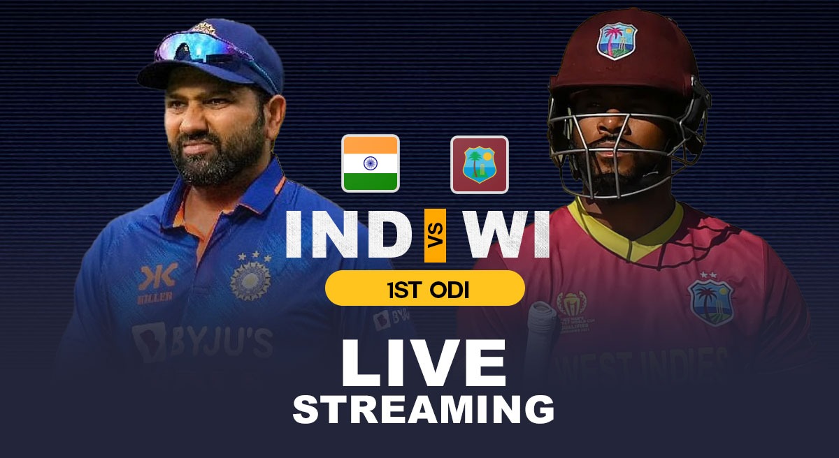 IND vs WI Check out WHERE and HOW to watch India vs West Indies 1st ODI Online
