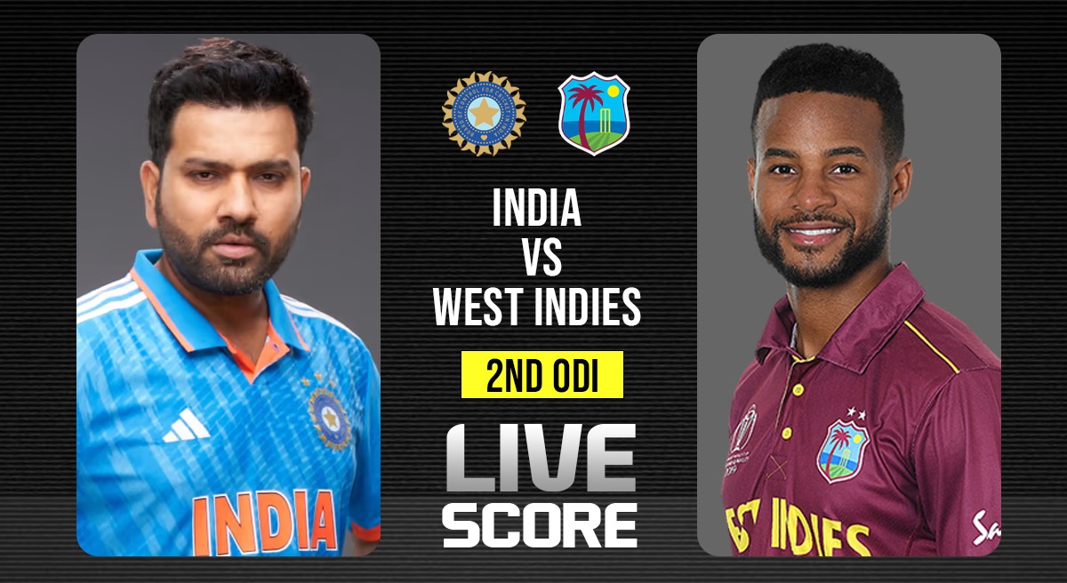 IND vs WI LIVE Score: India vs West Indies 2nd ODI on July 29, Rohit Sharma & Co eye series, test bench strength, Follow IND vs WI 2nd ODI