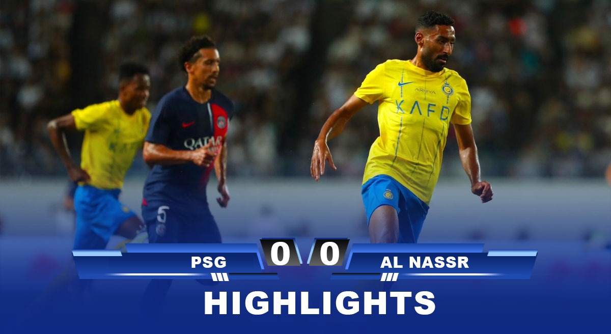 PSG vs Al Nassr Highlights Resilient Al Nassr denies PSG a win
