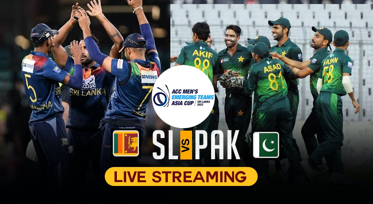 SL-A vs PAK-A Live Streaming; Sri Lanka will take on Pakistan in the first semi-final of ACC Emerging Asia Cup.