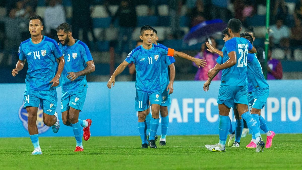 TRỰC TIẾP Ấn Độ vs Lebanon: Đội tuyển bóng đá Ấn Độ dẫn Sunil Chhetri & đồng vào bán kết Giải vô địch SAFF 2023 