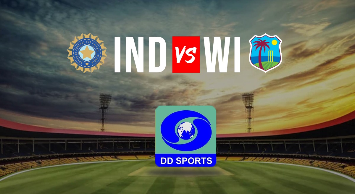 DD Sports to Telecast IND vs WI, No Live Broadcast on Cable Channels