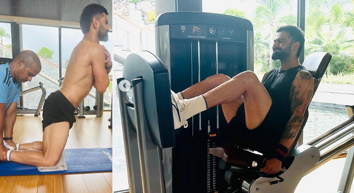 Virat Kohli toned legs set Internet on Fire ahead of IND vs WI series