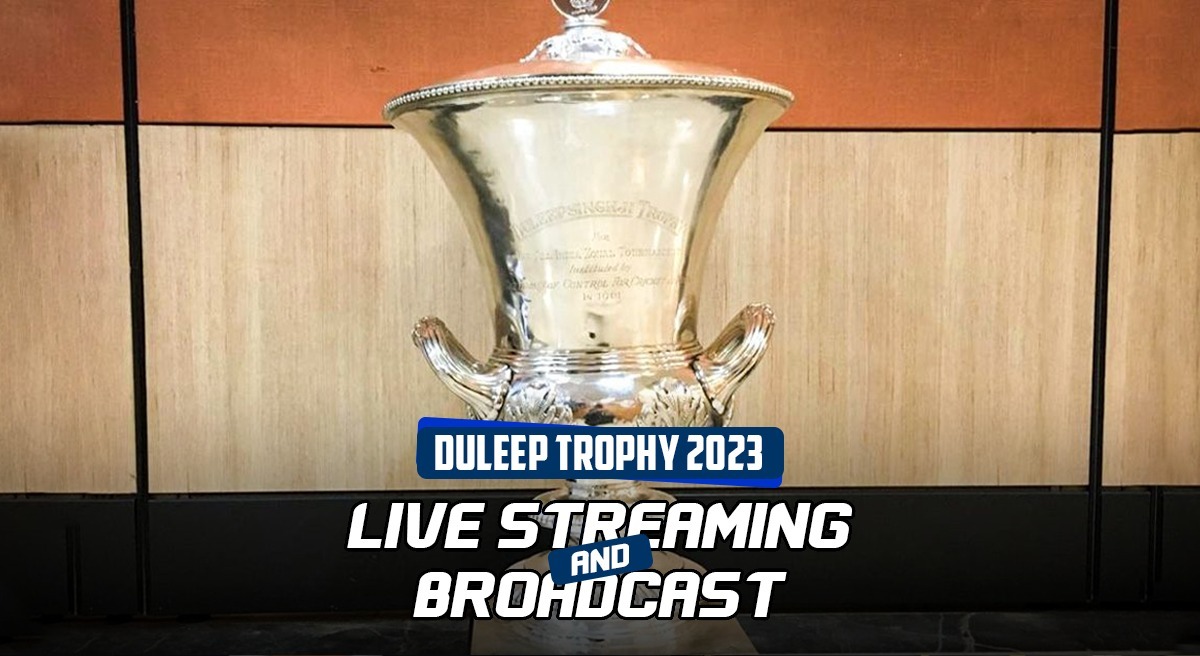 No broadcaster, BCCI to live stream Duleep Trophy and Deodhar Trophy games