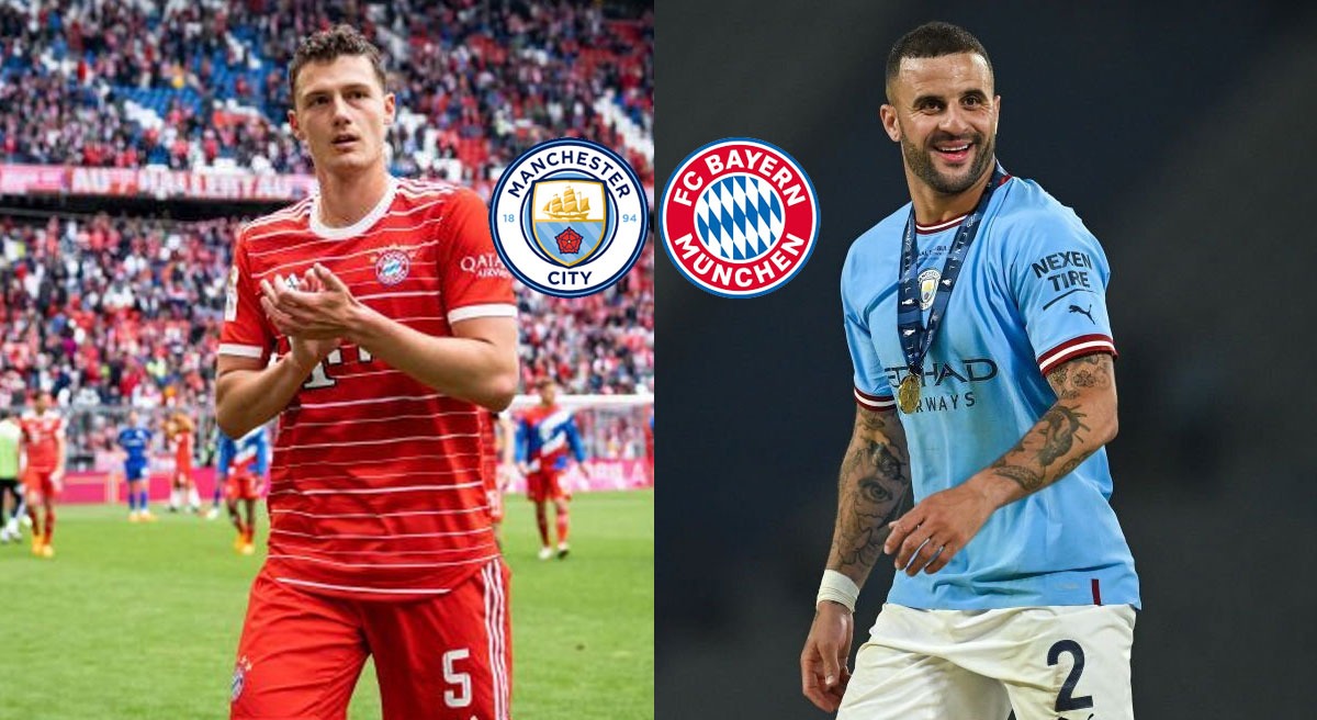 Bayern Munich Transfer window is going well as Kyle Walker agrees terms with them, Manchester City to go for Benjamin Pavard as replacement