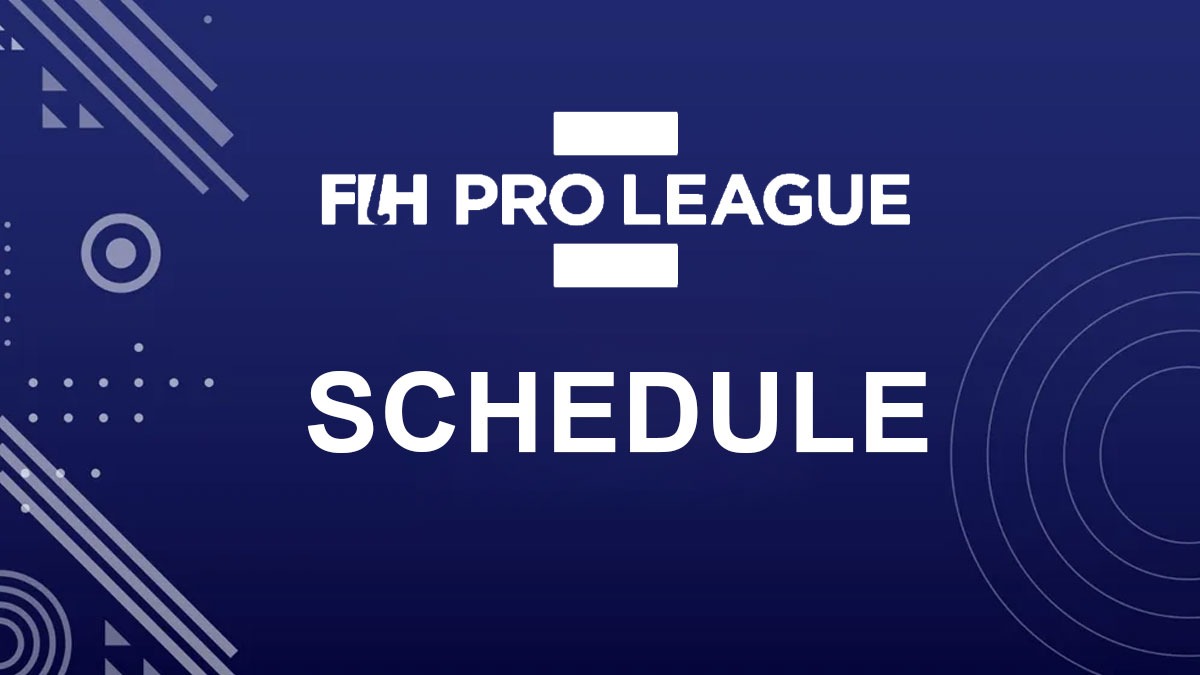 FIH Pro League 202324 Schedule OUT, India to host from 3rd Feb
