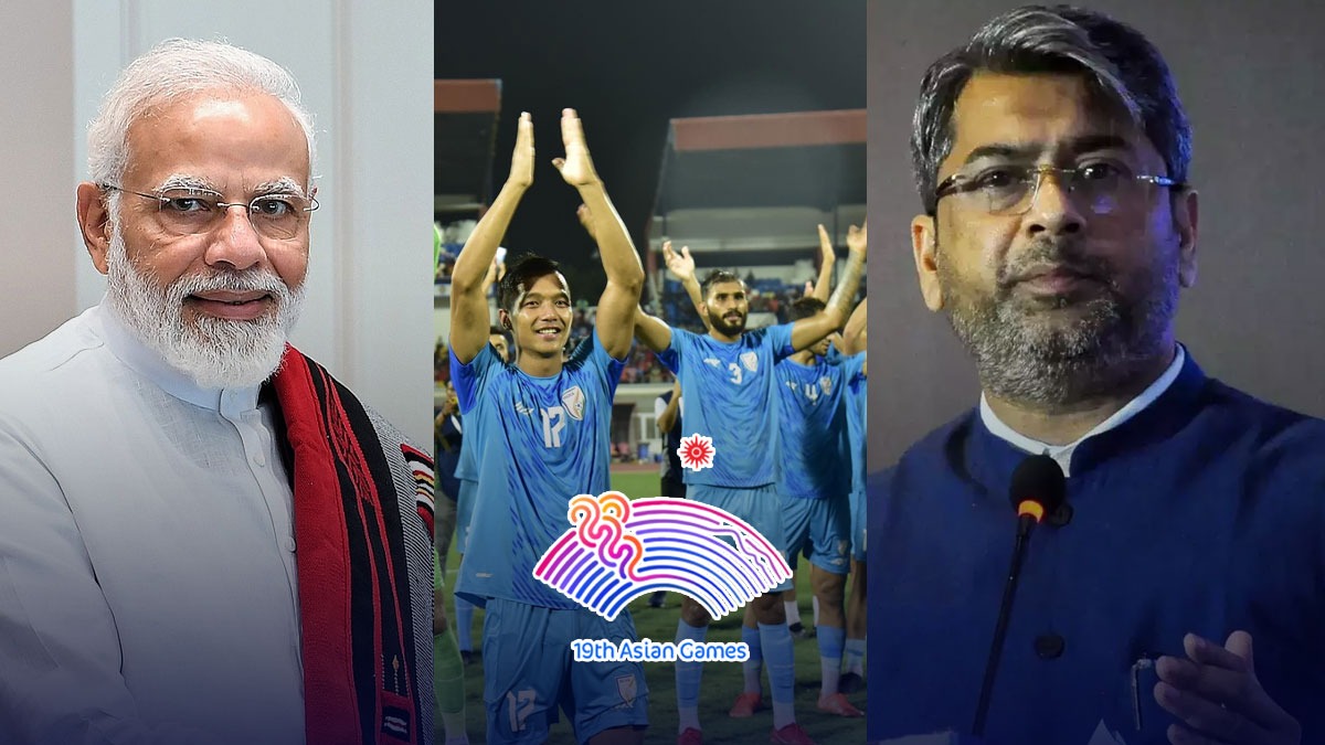 PM Narendra Modi wishes Indian Football team, men and women for entry in Asiad after Asian Games 2023 Draw