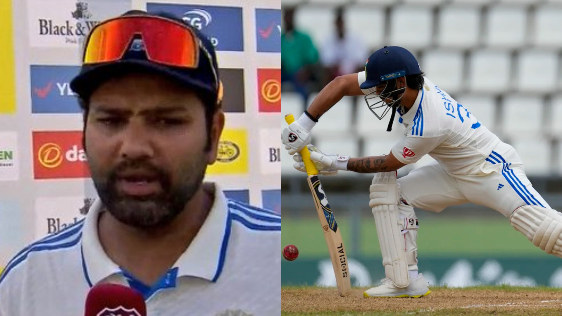 'Wanted Ishan Kishan to get first runs in Test cricket' Rohit Sharma on declaration