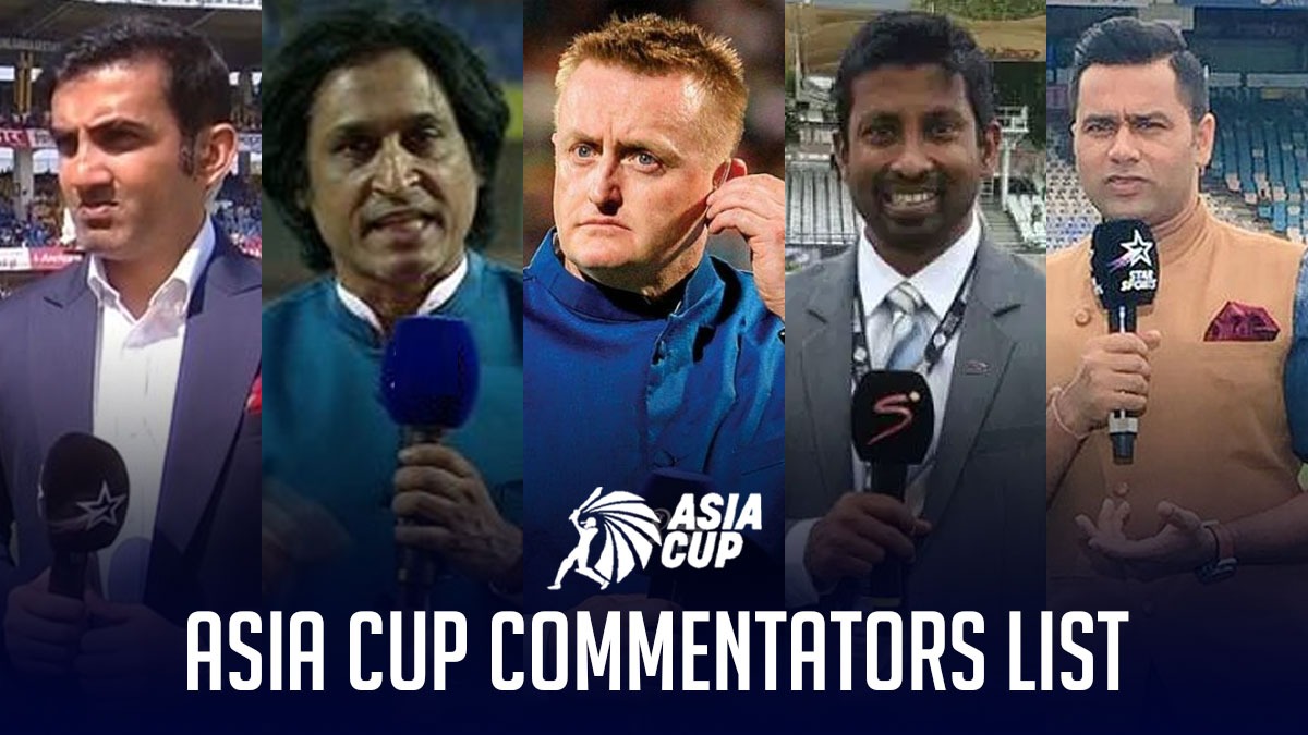 The Asian Cricket Council (ACC) has announced the commentator list for the Asia Cup 2023; however, Aakash Chopra hasn't been included.