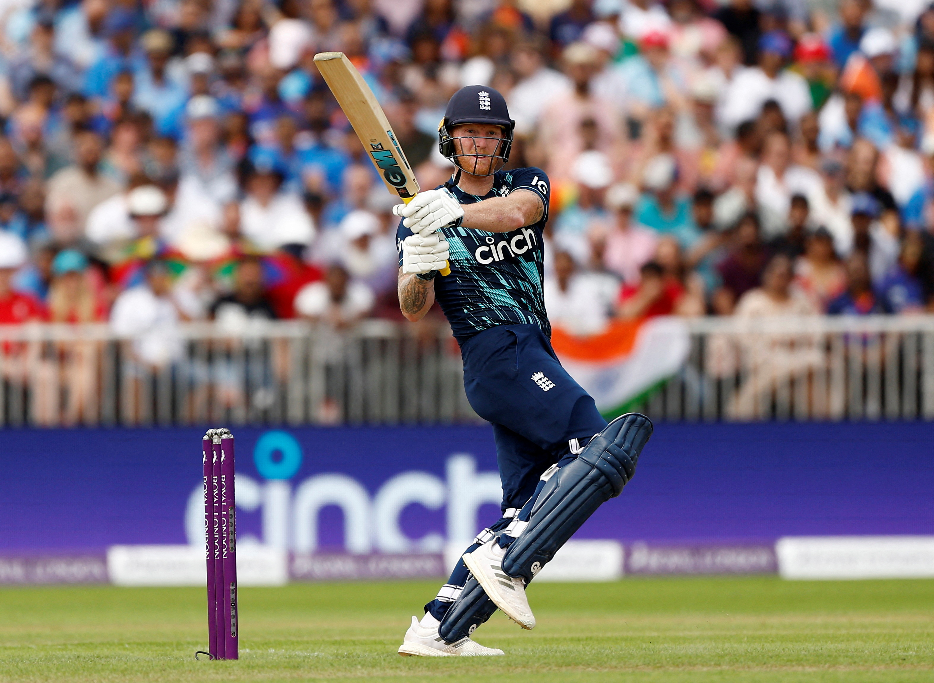 England Cricket Board will 'plead' Ben Stokes to play ODI World Cup 2023 in India. The England Test captain retired from ODIs 13 months ago.