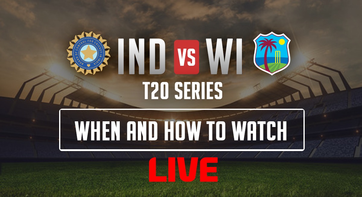 When and How to watch India vs West Indies T20 series LIVE