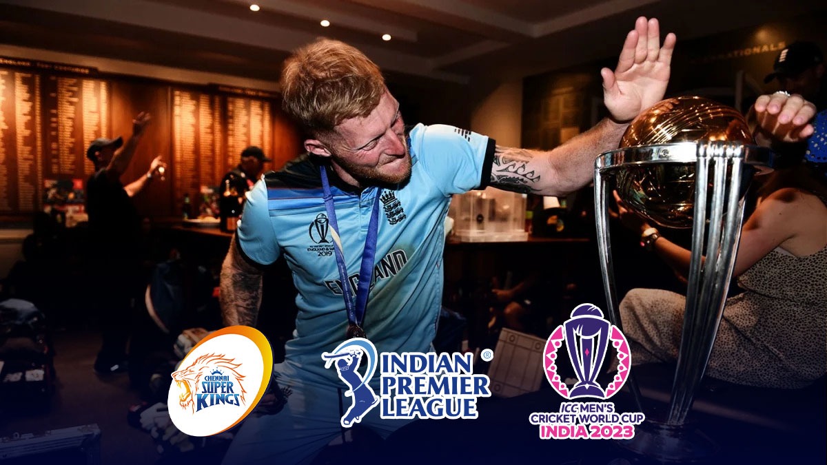 England Cricket team gains, MS Dhoni-led Chennai Super Kings lose as Ben Stokes picks World Cup 2023, set to miss IPL 2024