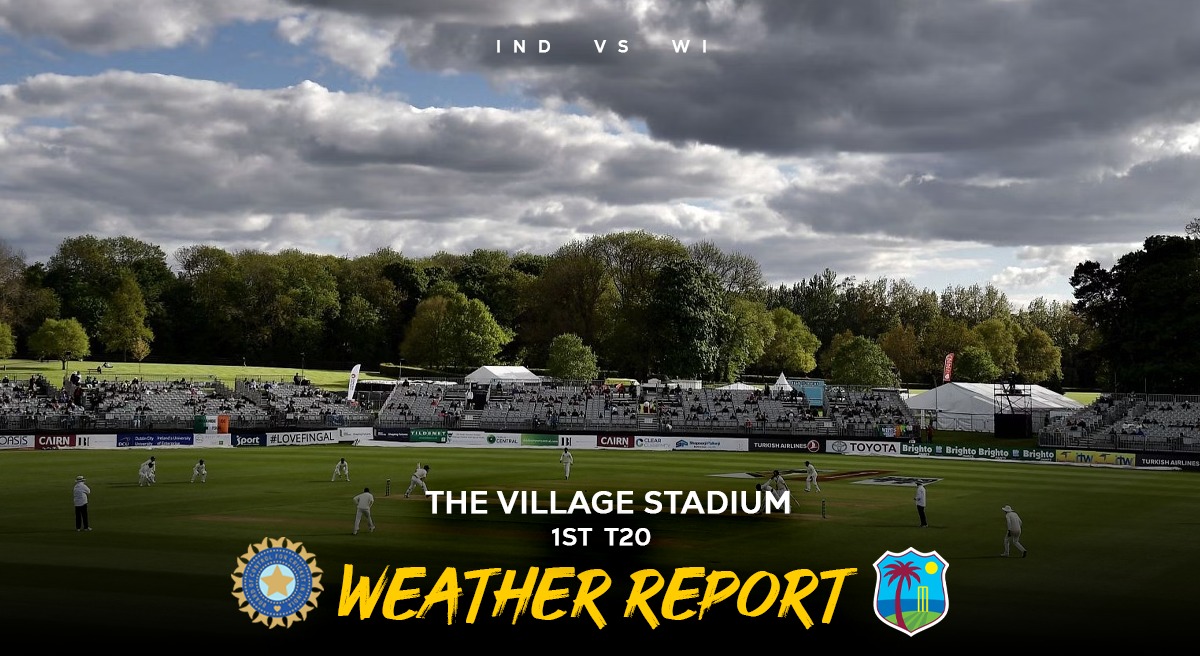 Dublin Weather Forecast: Rain threatens play in IND vs IRE 1st T20I