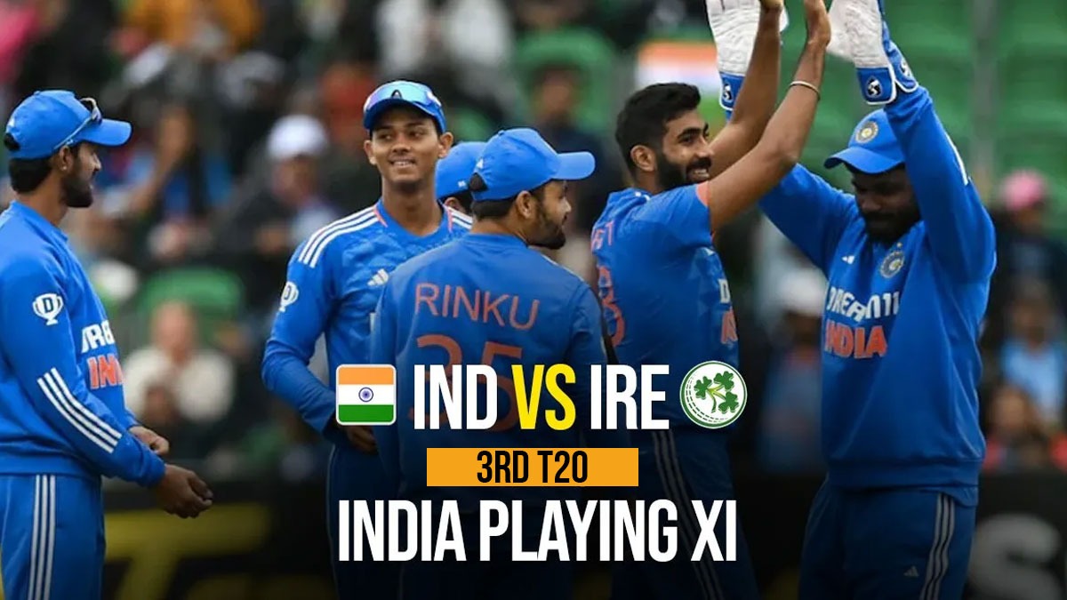 India Playing XI: Jasprit Bumrah, Sanju Samson likely to be rested for IND vs IRE 3rd T20, Jitesh Sharma could debut in India vs Ireland