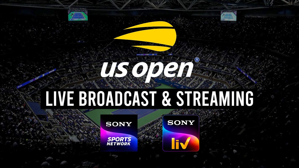 US Open 2023 broadcast on Sony Sports in India, US Open Live streaming on Sony LIV