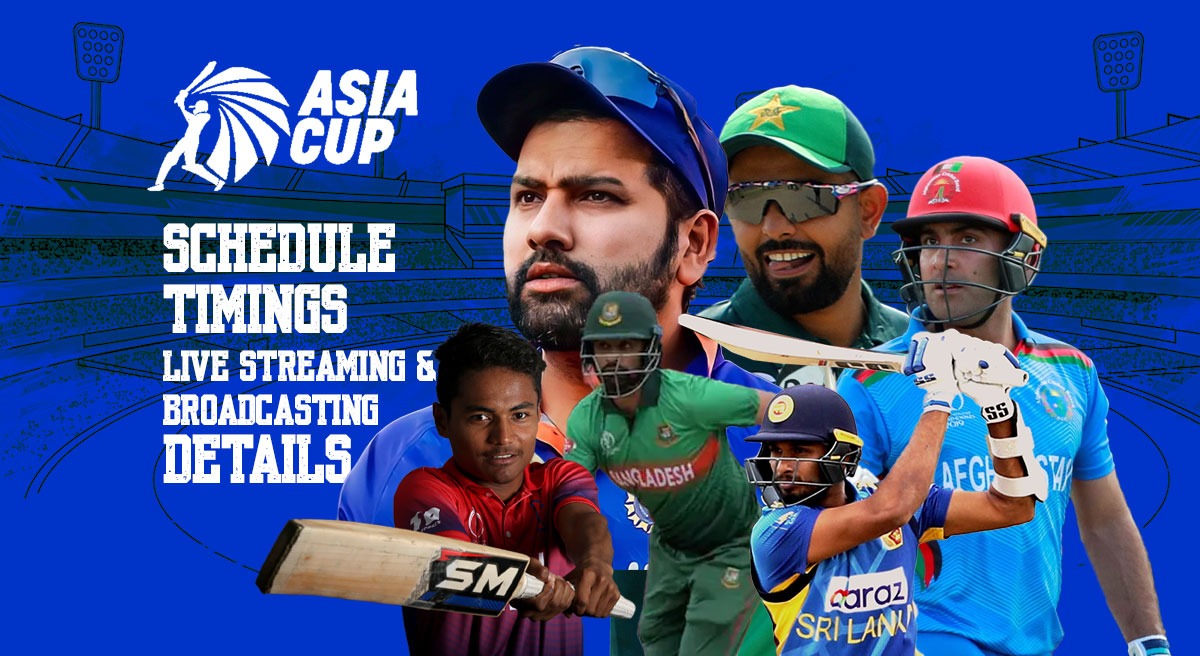 Asia Cup 2023 Squads, Schedule, Timings, LIVE Streaming and Broadcasting details