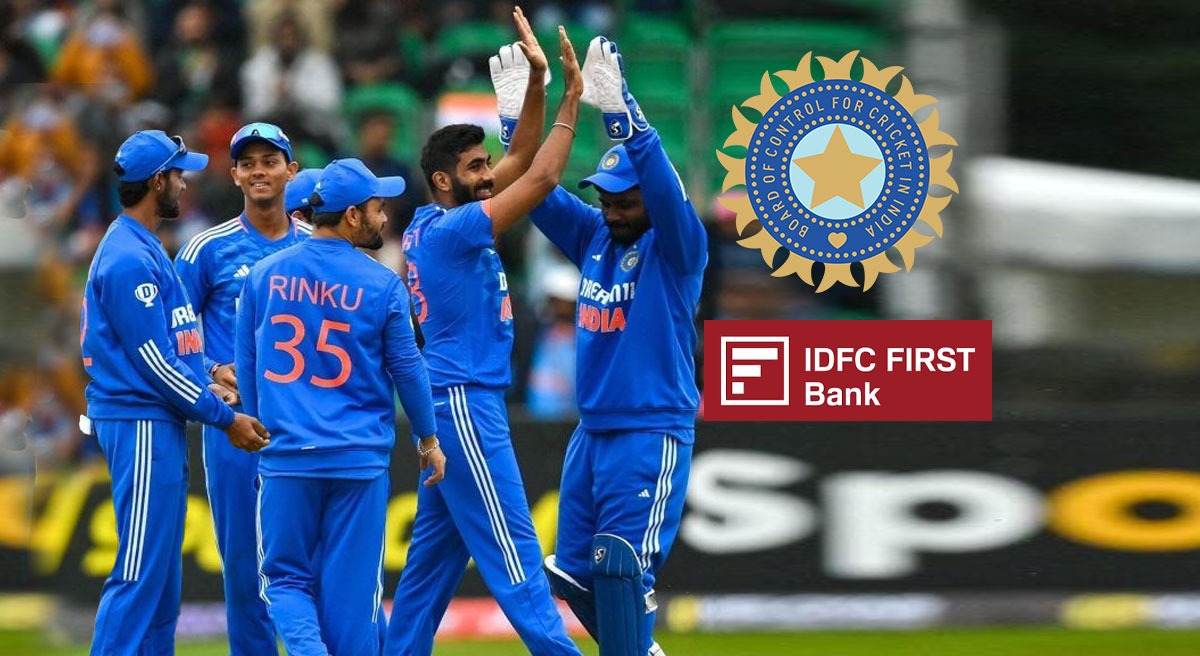 BCCI scores big deal, IDFC First Bank to pay Rs 4.2 Cr per match as title  sponsor