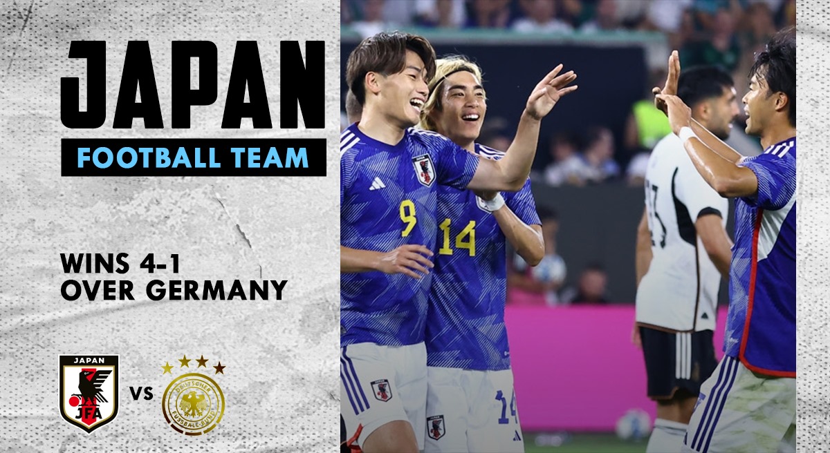 Germany jeered at by fans after a shocking 41 loss at the hands of Japan