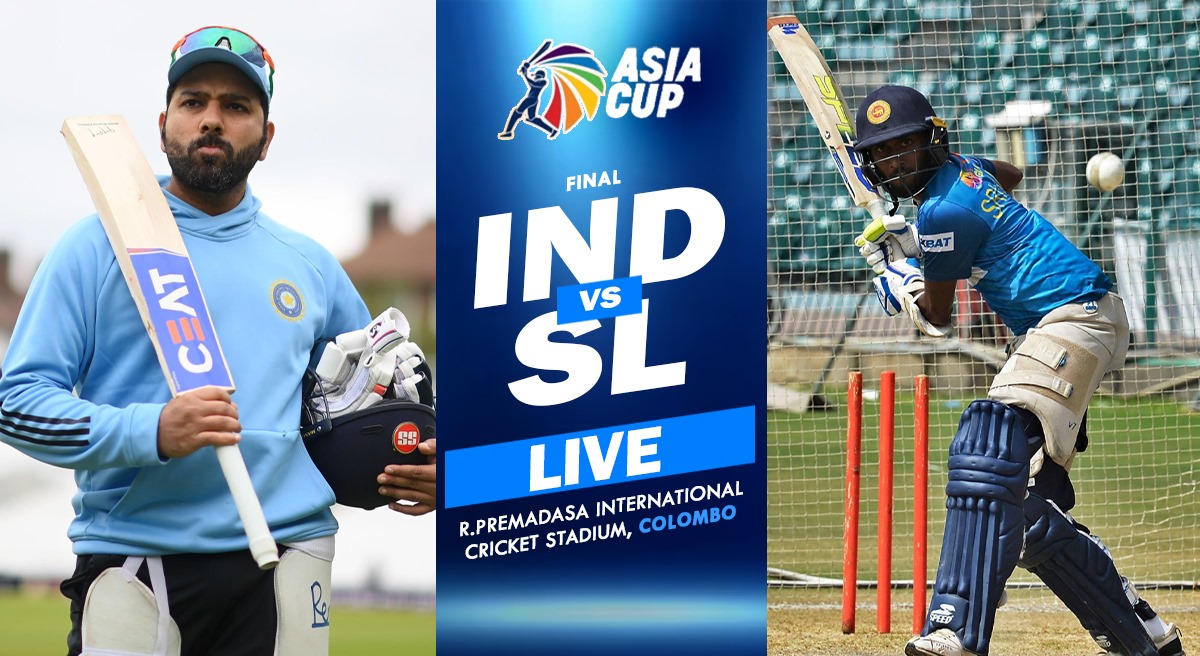 India vs Sri Lanka, IND vs SL LIVE Score: Rohit Sharma & Co face chaotic Lankans in Asia Cup 2023 Final. This will be great prep for WC.