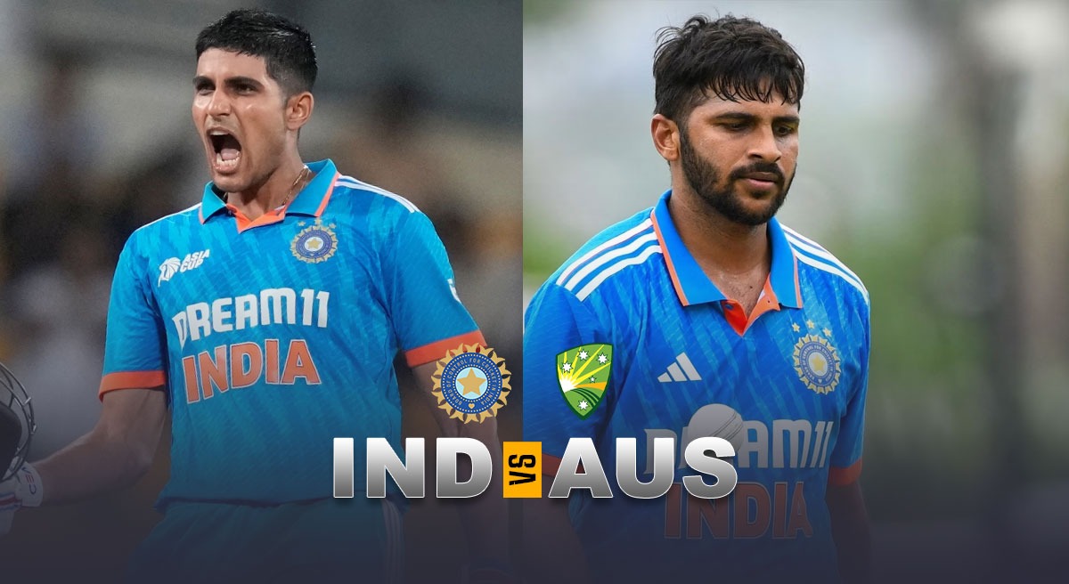 Ahead of ODI World Cup 2023, Shubman Gill, Shardul Thakur are ruled out of IND vs AUS 3rd ODI (India vs Australia), Know why here