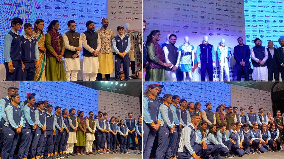 Asian Games: India's official kit for Asian Games 2023 unveiled