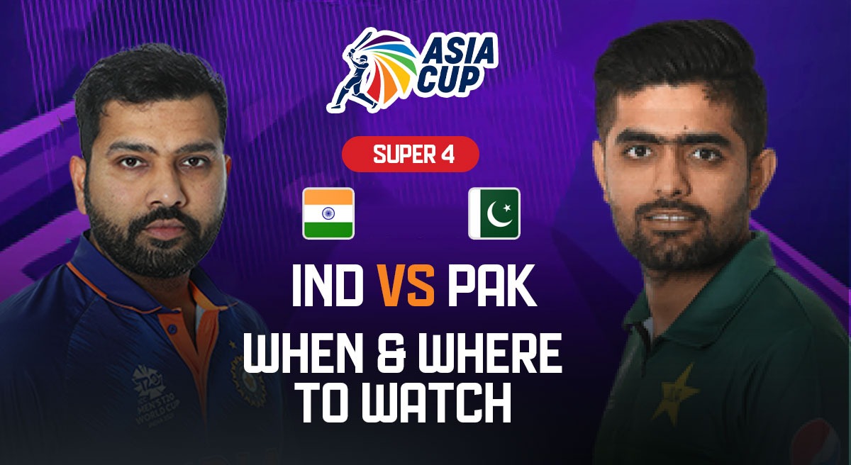 When & Where to watch IND vs PAK Asia Cup 2023 Super 4 match?