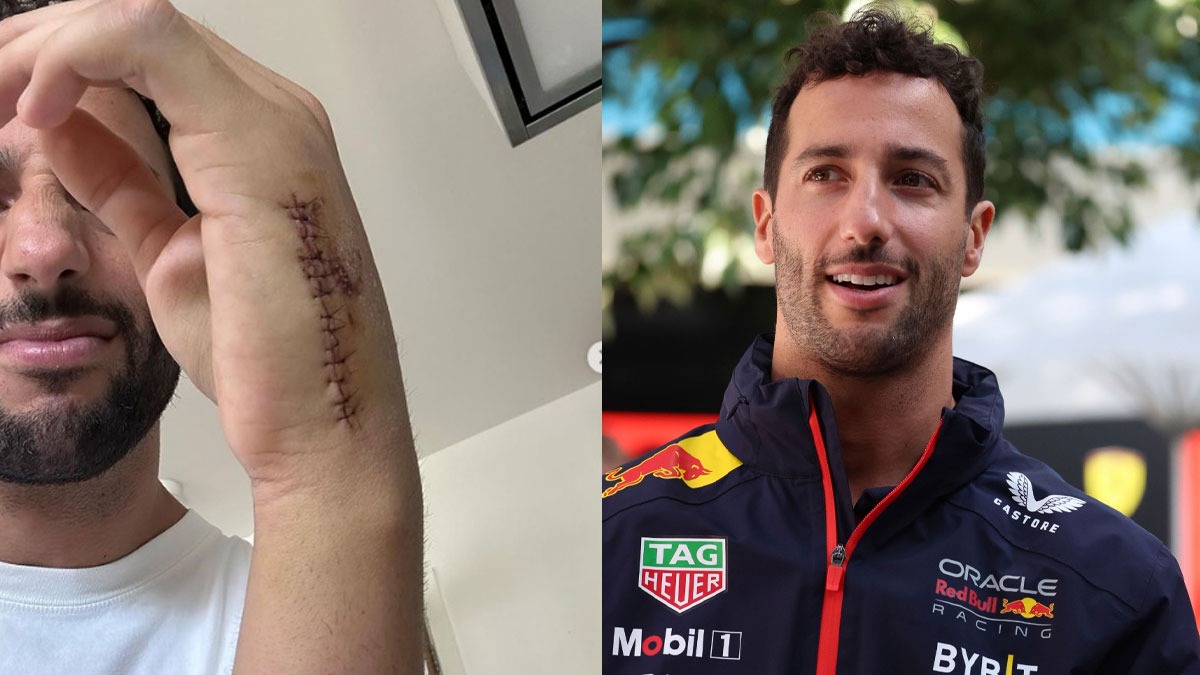 Daniel Ricciardo shares injury update as he continues recovery from ...