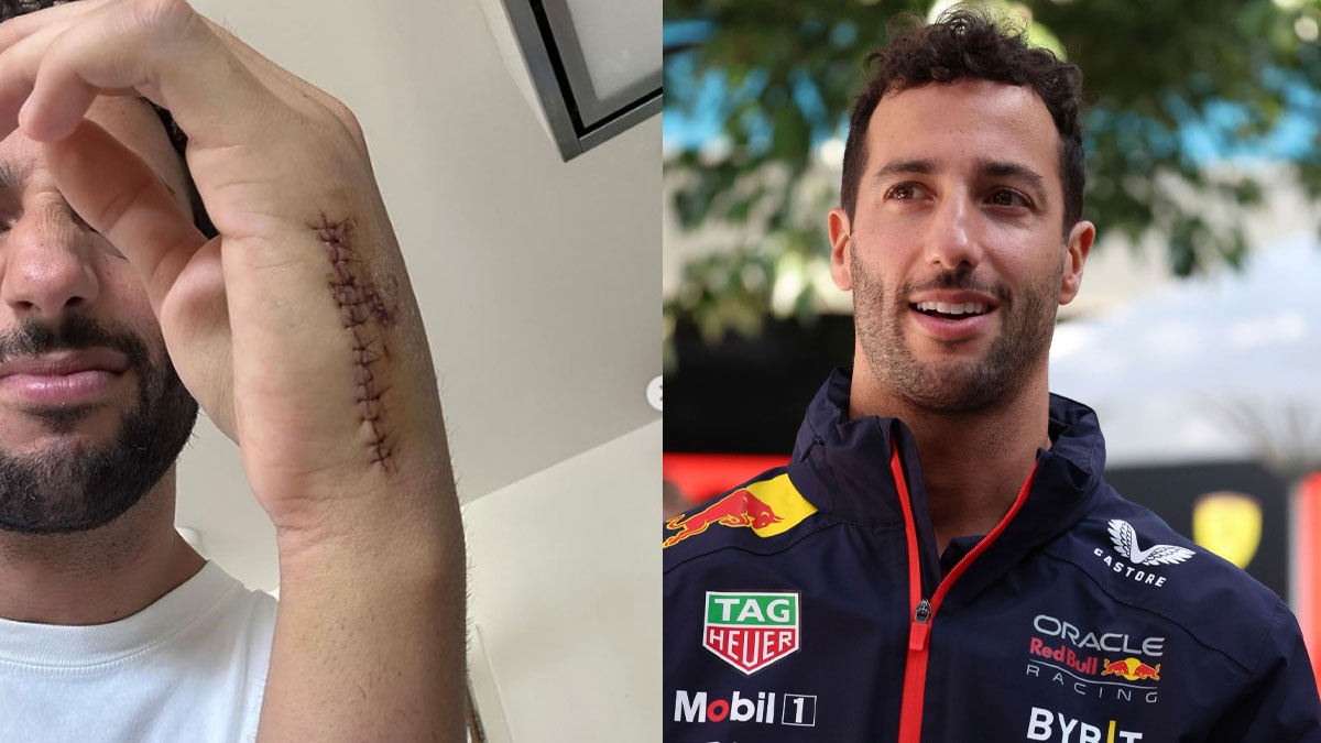 Daniel Ricciardo shares injury update as he continues recovery from