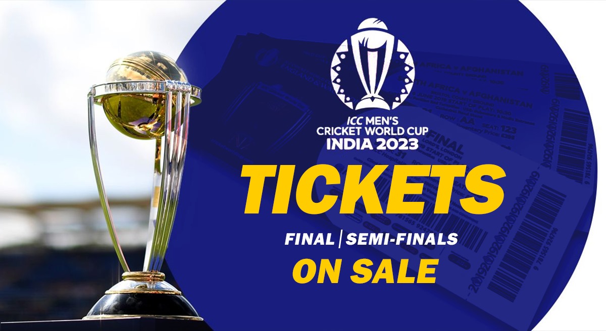 ODI World Cup 2023 Tickets for Final, Semi-Finals go on sale today