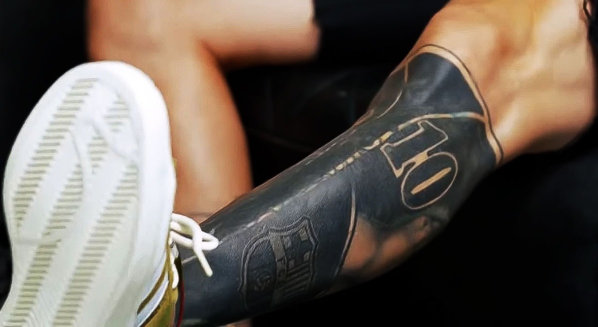 Lionel Messi opens about his 'black leg' FC Barcelona tattoo, WATCH