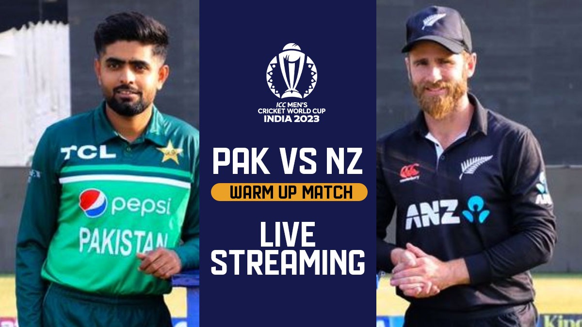 Pakistan vs New Zealand Live Streaming WHEN and WHERE to watch WC Warm-Up match?