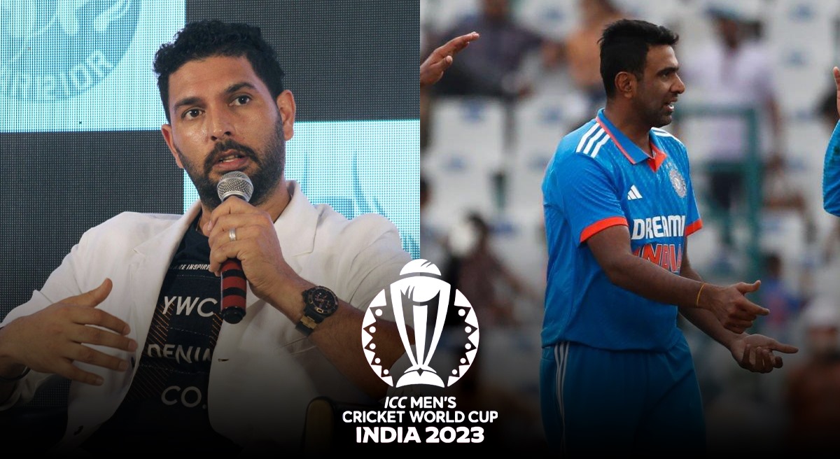 Yuvraj Singh not happy with R Ashwin selection in Team India WC squad