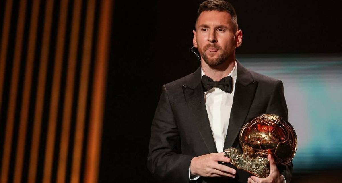 Lionel Messi wins 8th Ballon d'Or