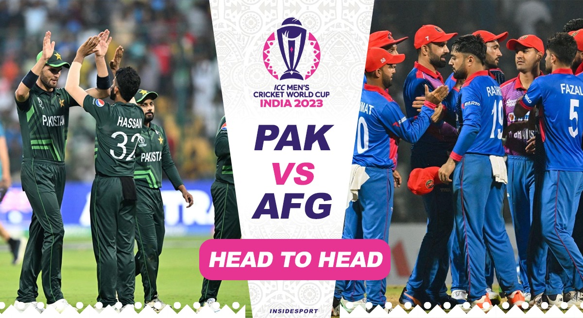 Who leads the PAK vs AFG Head to Head in ODIs and the World Cup? Find out ahead of their ODI World Cup 2023 clash on October 23.
