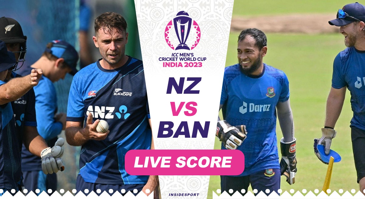 NZ vs BAN LIVE Score: Slow Chepauk will be the venue for match no 11 of ODI World Cup 2023 between New Zealand vs Bangladesh