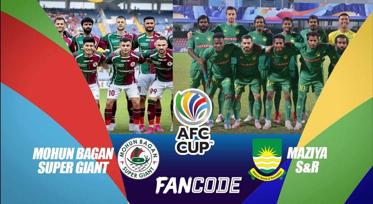 Watch Mohun Bagan vs Maziya Live Streaming in AFC Cup 2023-24 Live at 7.30 PM