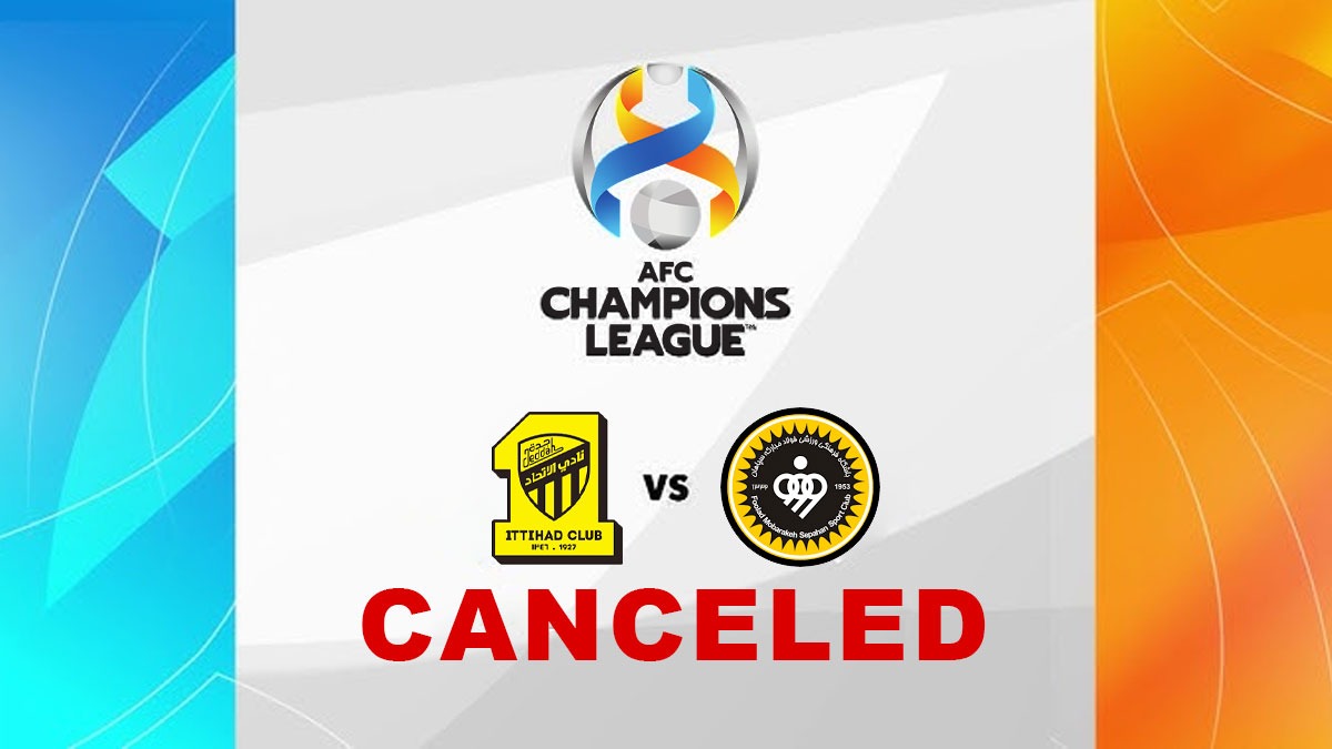 Al-Ittihad refused to play a match against Sepahan in the Asian Champions  League. The reason is know