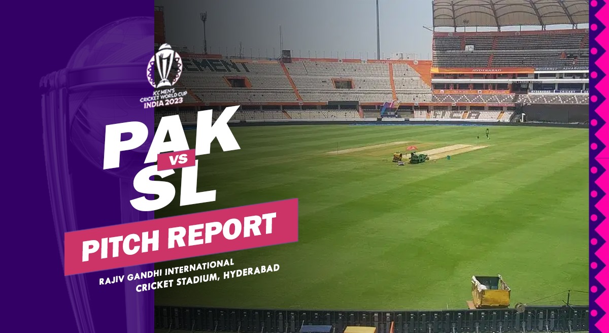 Rajiv Gandhi International Stadium Pitch Report: Batters in focus in PAK vs SL World Cup clash