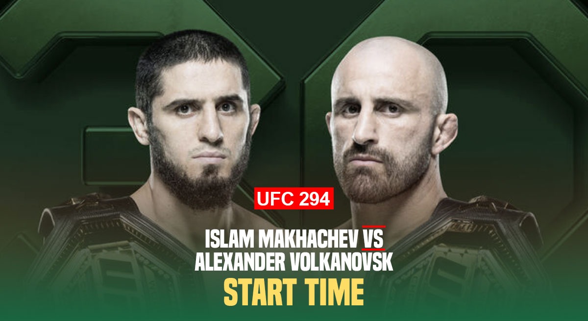 UFC 294: Makhachev vs. Volkanovski – Start time in 25 countries including USA, UK and more