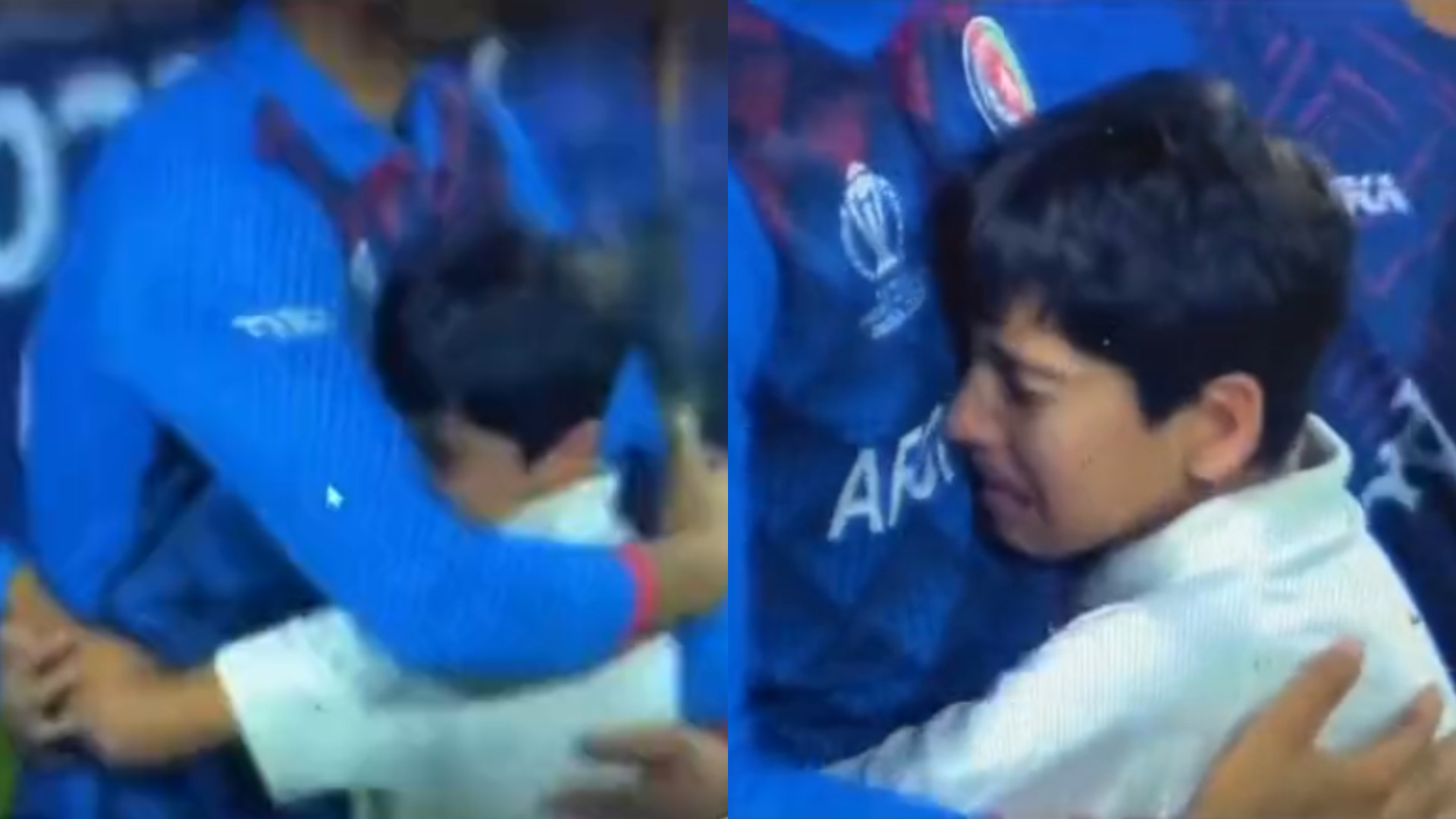WATCH Mujeeb Ur Rahman makes this little fan emotional after Afghanistan claims an all-time World Cup win in Delhi