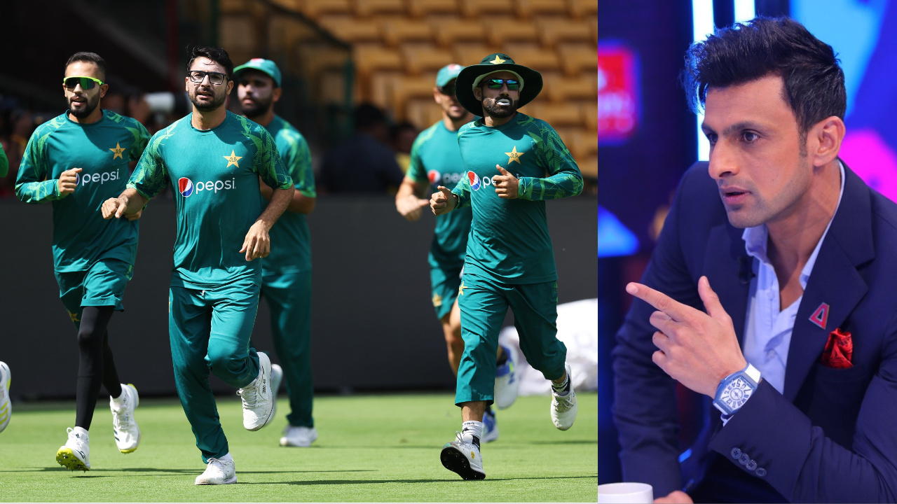 Shoaib Malik lambasts Babar Azam-led Pakistan Cricket Team 'professionalism' & terms travelling as 'excuses' naming Team India as example.