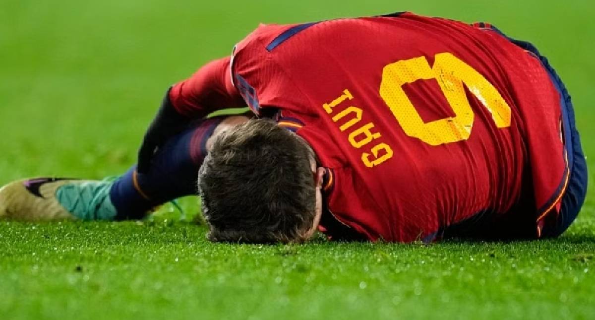 Barcelona confirm torn ACL for Gavi, Spanish midfielder doubtful Euro 2024 and Paris Olympics 2024 as Xavi's side suffers big blow.