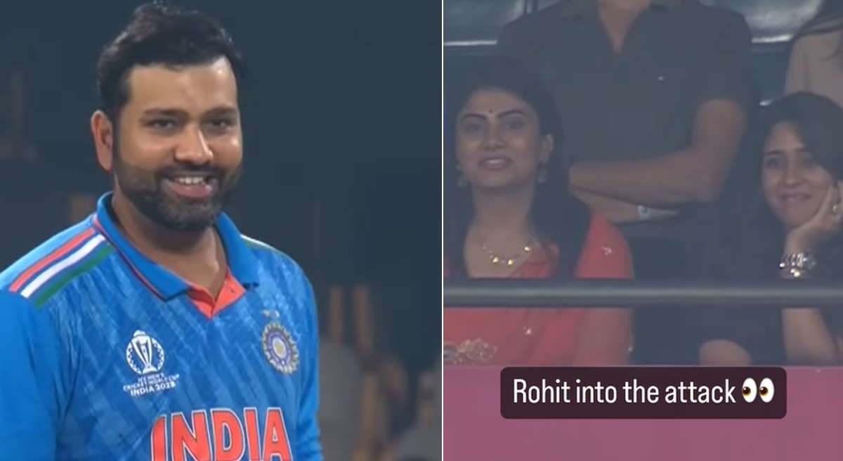 WATCH Ritika Sajdeh couldn't stop as Rohit Sharma takes ODI wicket after 3,980 days