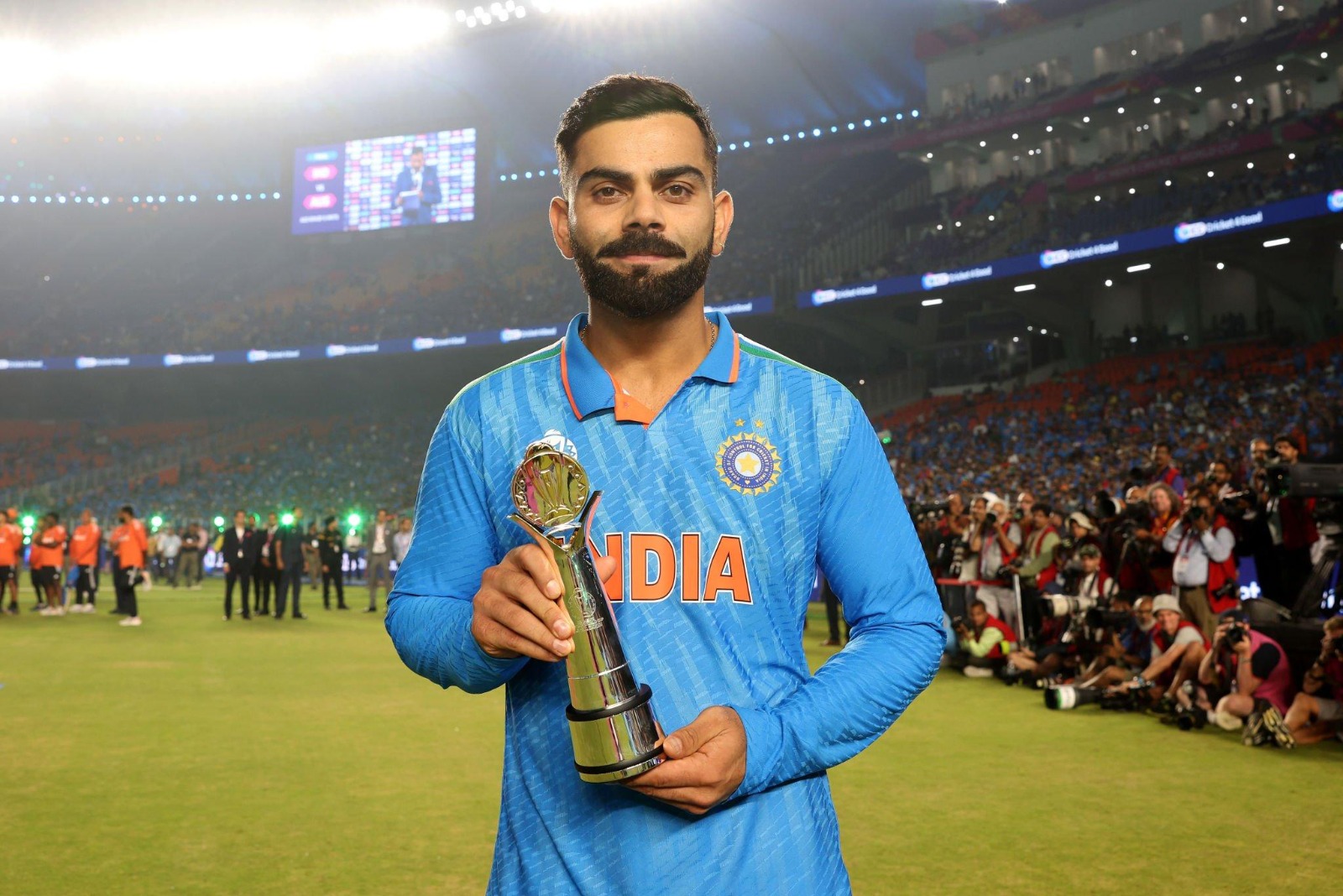 Virat Kohli wins ICC world Cup Player of the tournament, Travis Head wins Man of the Match after century in World Cup Final
