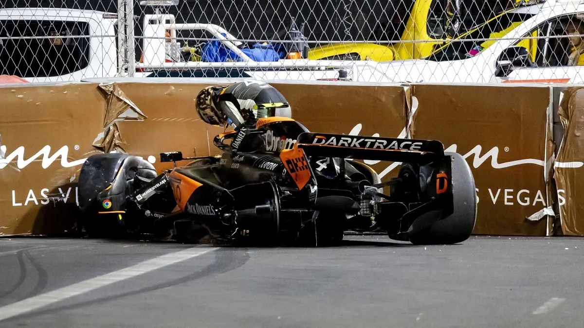 Lando Norris crashed out of the Las Vegas GP and Oscar Piastri finished 10th as McLaren endured a terrible Formula 1 weekend. Read more.