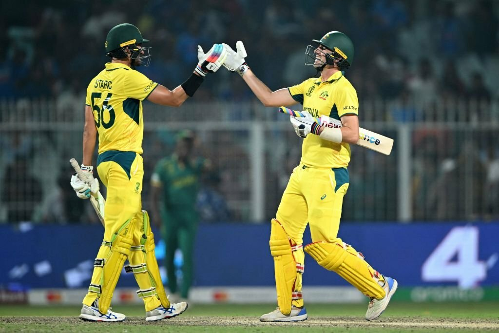 Australia entered the final of Cricket World Cup for a record-extending eighth time after defeating South Africa at Eden Gardens in Kolkata.