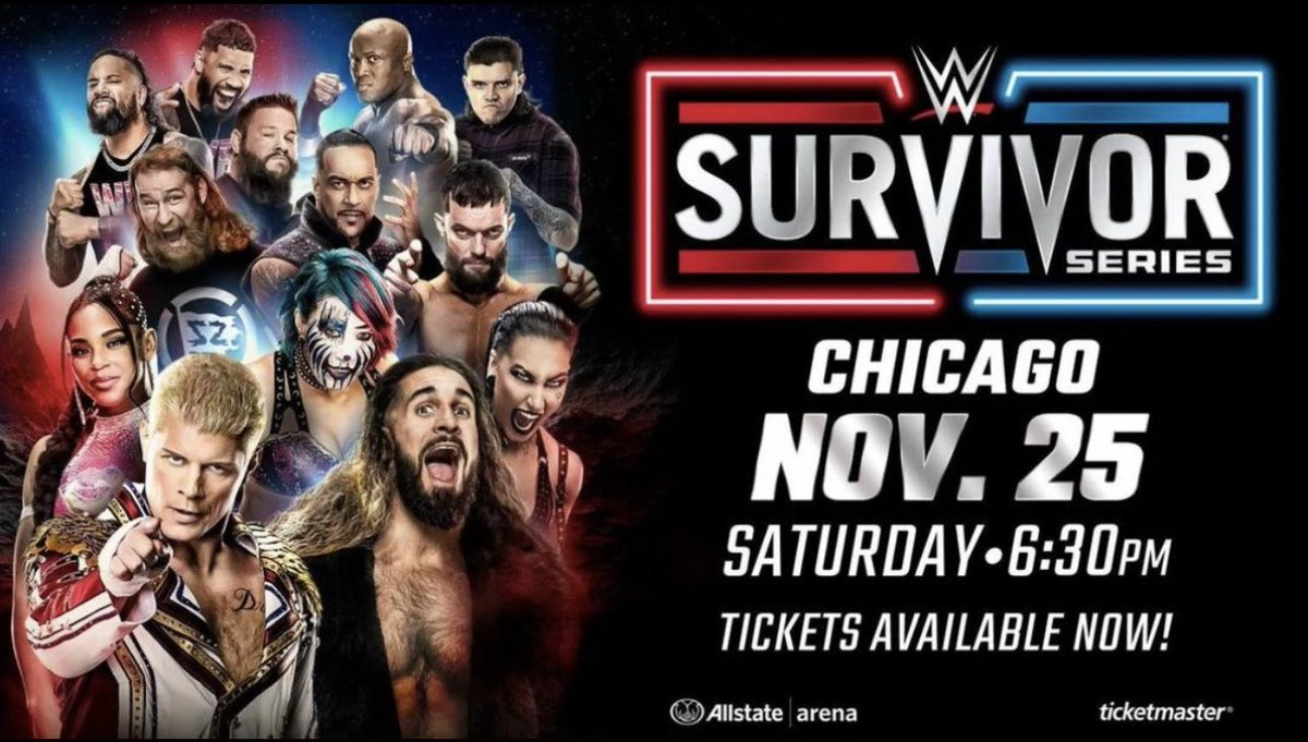 WWE Survivor Series WarGames Event Card: Randy Orton, Cody Rhodes, Rhea Ripley, and More