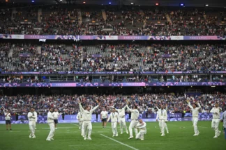 Hosts France secure first gold medal in Paris Olympics, end Fijis winning streak in rugby sevens